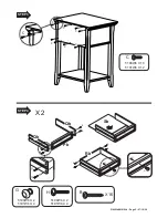 Предварительный просмотр 5 страницы Whittier Wood Furniture 5190Wb Assembly Instructions Manual