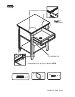 Предварительный просмотр 6 страницы Whittier Wood Furniture 5190Wb Assembly Instructions Manual