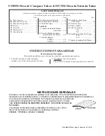 Предварительный просмотр 8 страницы Whittier Wood Furniture 5190Wb Assembly Instructions Manual