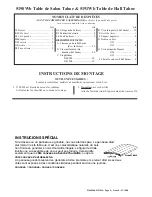 Предварительный просмотр 10 страницы Whittier Wood Furniture 5190Wb Assembly Instructions Manual