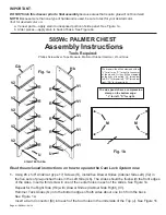 Предварительный просмотр 4 страницы Whittier Wood Furniture 585Wc Assembly Instructions Manual