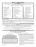 Предварительный просмотр 10 страницы Whittier Wood Furniture 585Wc Assembly Instructions Manual