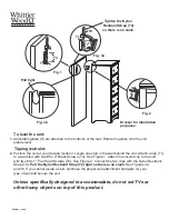 Предварительный просмотр 15 страницы Whittier Wood Furniture 585Wc Assembly Instructions Manual