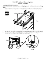 Preview for 3 page of Whittier Wood Furniture Addison 1114DUETb Assembly Instructions