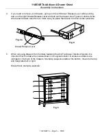 Предварительный просмотр 5 страницы Whittier Wood Furniture Addison 1142DUETb Assembly Instructions Manual