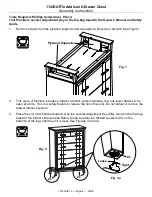 Предварительный просмотр 4 страницы Whittier Wood Furniture Addison 1143DUETe Assembly Instructions Manual