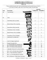 Предварительный просмотр 2 страницы Whittier Wood Furniture Addison 1236DUETd Assembly Instructions Manual