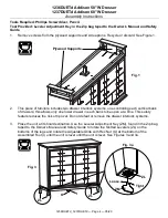 Предварительный просмотр 4 страницы Whittier Wood Furniture Addison 1236DUETd Assembly Instructions Manual