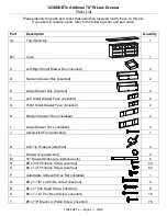 Предварительный просмотр 2 страницы Whittier Wood Furniture Addison 1238DUETe Assembly Instructions Manual