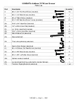 Предварительный просмотр 3 страницы Whittier Wood Furniture Addison 1238DUETe Assembly Instructions Manual