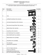 Preview for 2 page of Whittier Wood Furniture Addison 1239DUET Assembly Instructions Manual