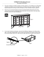 Preview for 5 page of Whittier Wood Furniture Addison 1239DUET Assembly Instructions Manual