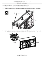 Предварительный просмотр 4 страницы Whittier Wood Furniture Addison 1239DUETd Assembly Instructions Manual