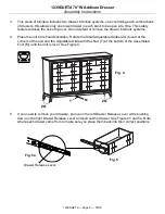 Предварительный просмотр 5 страницы Whittier Wood Furniture Addison 1239DUETd Assembly Instructions Manual