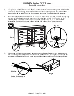 Preview for 5 page of Whittier Wood Furniture Addison 1239DUETe Assembly Instructions Manual