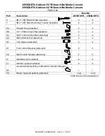 Preview for 3 page of Whittier Wood Furniture Addison 2093DUETb Assembly Instructions Manual