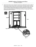 Предварительный просмотр 8 страницы Whittier Wood Furniture Addison 2098DUETa Assembly Instructions Manual