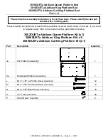 Preview for 2 page of Whittier Wood Furniture Addison Cal-King 3820DUETa Assembly Instructions Manual