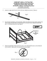 Предварительный просмотр 6 страницы Whittier Wood Furniture Addison Full 2006DUETb Assembly Instructions Manual