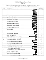 Предварительный просмотр 2 страницы Whittier Wood Furniture Bryce 1161RLN Assembly Instructions Manual