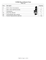 Предварительный просмотр 3 страницы Whittier Wood Furniture Bryce 1161RLN Assembly Instructions Manual