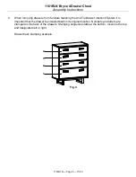 Предварительный просмотр 5 страницы Whittier Wood Furniture Bryce 1161RLN Assembly Instructions Manual