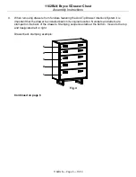 Предварительный просмотр 5 страницы Whittier Wood Furniture Bryce 1162RLN Assembly Instructions Manual