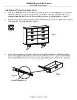 Предварительный просмотр 4 страницы Whittier Wood Furniture Bryce 1244RLN Assembly Instructions Manual