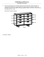 Предварительный просмотр 5 страницы Whittier Wood Furniture Bryce 1244RLN Assembly Instructions Manual