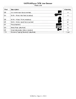 Предварительный просмотр 3 страницы Whittier Wood Furniture Bryce 1247RLN Assembly Instructions Manual