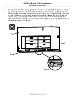 Предварительный просмотр 8 страницы Whittier Wood Furniture Bryce 1247RLN Assembly Instructions Manual