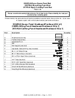 Предварительный просмотр 2 страницы Whittier Wood Furniture Bryce 2562RLN Assembly Instructions Manual