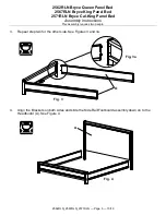 Предварительный просмотр 5 страницы Whittier Wood Furniture Bryce 2562RLN Assembly Instructions Manual