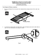 Предварительный просмотр 4 страницы Whittier Wood Furniture Bryce Queen Curved 2604RLN Assembly Instructions Manual