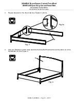 Предварительный просмотр 5 страницы Whittier Wood Furniture Bryce Queen Curved 2604RLN Assembly Instructions Manual