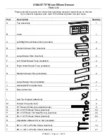 Предварительный просмотр 2 страницы Whittier Wood Furniture Ellison 2138AST Assembly Instructions Manual