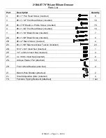 Предварительный просмотр 3 страницы Whittier Wood Furniture Ellison 2138AST Assembly Instructions Manual