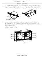 Предварительный просмотр 5 страницы Whittier Wood Furniture Ellison 2138AST Assembly Instructions Manual