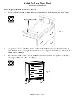 Предварительный просмотр 4 страницы Whittier Wood Furniture Ellison 2142AST Assembly Instructions Manual