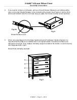 Предварительный просмотр 5 страницы Whittier Wood Furniture Ellison 2142AST Assembly Instructions Manual