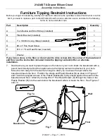 Preview for 7 page of Whittier Wood Furniture Ellison 2143AST Assembly Instructions Manual