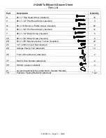 Предварительный просмотр 3 страницы Whittier Wood Furniture Ellison 2143ASTa Assembly Instructions Manual