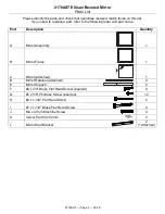 Предварительный просмотр 2 страницы Whittier Wood Furniture Ellison 2170AST Assembly Instructions Manual