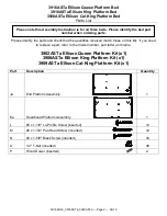 Предварительный просмотр 2 страницы Whittier Wood Furniture Ellison Cal-King 3920ASTa Assembly Instructions Manual