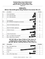 Предварительный просмотр 3 страницы Whittier Wood Furniture Ellison Cal-King 3920ASTa Assembly Instructions Manual