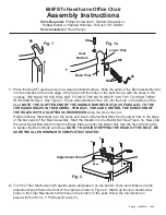 Предварительный просмотр 3 страницы Whittier Wood Furniture Hawthorne 688FSTc Assembly Instructions