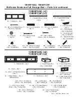 Предварительный просмотр 3 страницы Whittier Wood Furniture McKenzi 1365AFCAF Assembly Instructions Manual