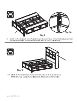 Предварительный просмотр 8 страницы Whittier Wood Furniture McKenzi 1365AFCAF Assembly Instructions Manual