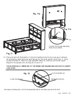 Предварительный просмотр 9 страницы Whittier Wood Furniture McKenzi 1365AFCAF Assembly Instructions Manual