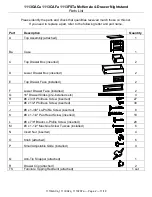 Предварительный просмотр 2 страницы Whittier Wood Furniture McKenzie 1113GACa Assembly Instructions Manual